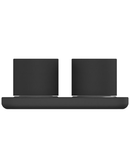 Coppia di speaker stereo luminosi SCX.design S40 con base