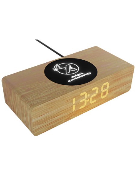 Stazione di ricarica wireless in legno da 10 W SCX.design W30 