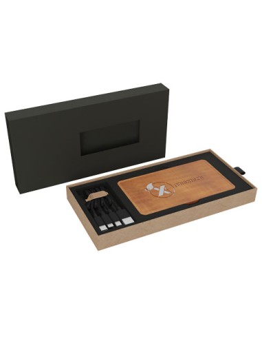 Power bank per ricarica wireless in legno da 5000 mAh con logo luminoso SCX.design P38