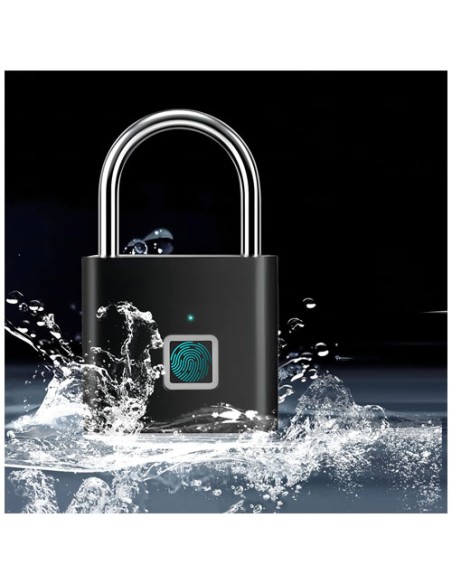 Lucchetto smart con apertura tramite impronta digitale SCX.design T11