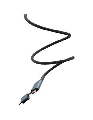 Cavo di ricarica magnetico ultraveloce 4 in 1 in PET riciclato da 100 W SCX.design C52 